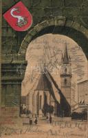 Beszterce evangelic monastery litho (EB)