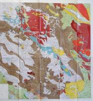 Geologische Übersichtkarte von Westserbien, Sandschak-Novipazar und Ostmontenegro. Masstab: 1 : 200,...