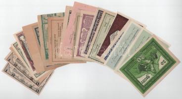 Ausztria 1920. 20db-os vegyes osztrák szükségpénz tétel T:UNC,AU
Austria 1920. 20pcs of mixed austr...