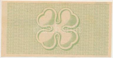 Budapest 1950. "65. Osztálysorsjáték" 5. osztály 1/8 sorsjegy, "F"-sorozat, &quo...