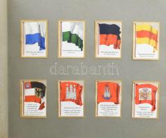 cca 1930 Bulgaria-Fahnenbilder. Europa-Serie. Die Flaggen Europas. Cigarettakép gyűjtő album,2+27 p....