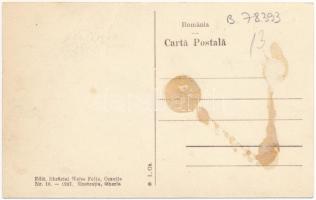 Oravicabánya, Oravica, Oravicza, Oravita; Strada de sus / Felső utca. Weiss Felix kiadása / street v...