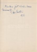 Művészek Vendég-könyve - Kobajasi Kenicsiró, Fischer Ádám karmesterek, Fényes Szabolcs, Petrovics Em...