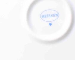 Meisseni Teichert (Meißen Ofen- und Porzellanmanufaktur 1882-1932) kínáló. Jelzett, minimális kopáss...