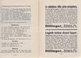 Illustrita gvidlibro tra Budapesto. Propagandilo de Géza Nyulászy de Csáholy.
(Budapest, 1912). Sze...