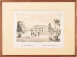 Főhercz. Nyárilak és omladék Margita ligetén. E. H. Sommerhaus samt Ruine auf der Margareth Insel (1...