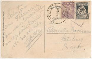 Barcaföldvár, Földvár, Marienburg, Feldioara; Biserica ev., Cetatea / Ev. Kirche, Burg / Evangélikus...