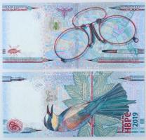 2019. &quot;Herman Ottó&quot; (2xklf) mintabankjegy pár tervezet. Tervezte: Pálinkás György T:UNC,AU / Hungary 2019. &quot;Ottó Herman&quot; (2xdiff) test banknote pair. Artist: György Pálinkás C:UNC,AU