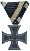 Német Birodalom 1914. "Vaskereszt 2. osztály" kitüntetés mellszalagon T:AU,XF kis korrózió German Empire 1914. "Iron Cross 2nd Class" decoration on ribbon C:AU,XF small corrosion