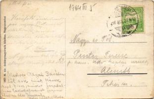 1916 Nagyszombat, Tyrnau, Trnava; Kossuth Lajos utca, Jezsuiták templom, Zlocha József szappanos, Ab...