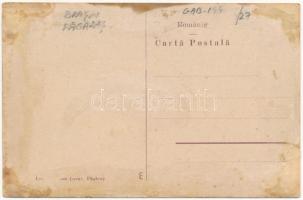 Fogaras, Fagaras; Cetatea Mihai Viteazul, Palatul Prefecturei, Scoala Normala / vár, vármegyeháza, i...