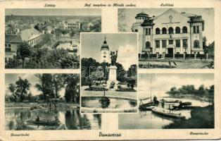 Dunavecse Székházzal és hősi szoborral (EB)