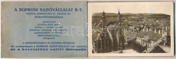 1925 Sopron, Emlék a soproni jubileumi iparkiállításról. Legszebb képek Sopronról és környékéről - k...