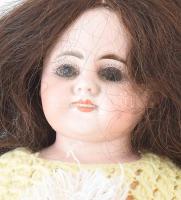 Antik porcelánfejű baba, m: 51 cm