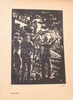 Váli Zoltán (1910-1994): 1956 október 23-november 4. Váli Zoltán linóleummetszetei. 19 db linómetsze...