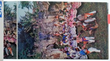 Folklore de Cuba - 6 db modern kubai folklór motívum képeslap füzetben (hiányos) / 6 modern incomple...