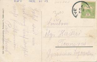 1915 Bánréve, vasútállomás. Vasúti levelezőlapárusítás 7509. (EK)