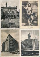 24 db RÉGI külföldi város és motívum képeslap vegyes minőségben / 24 pre-1945 European town-view and motive postcards kin mixed quality