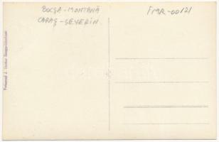 Boksánbánya, Németbogsán, Deutsch-Bogsan, Bocsa Montana; strand, fürdőzők / spa, bathers. Fotograf J...