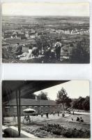 150 db MODERN magyar város képeslap albumban