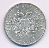 Ausztria 1937. 2Sch Ag "Karlskirche" T:AU,XF
Austria 1937. 2 Schilling Ag "Bicentenn...