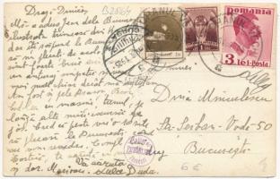 1935 Ótohán, Tohanul Vechiu, Tohanu Vechi (Zernest, Zarnesti); fahíd, templom / wooden bridge, churc...