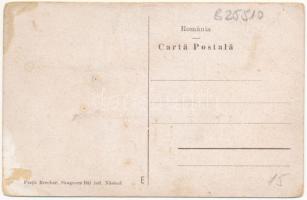 Oláhszentgyörgy, Sangeorgiul Roman, Sangeorz-Bai; Ved. generala a plajei / Strand látképe / bath (EB...