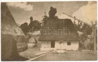 Avasság, Tara Oasului; Casa taraneasca / Parasztház, erdélyi folklór / Transylvanian folklore, peasant house (fl)