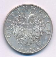 Ausztria 1936. 2Sch Ag "Savoyai Jenő herceg" T:AU,XF
Austria 1936. 2 Schilling Ag "P...