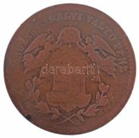 1868KB 1kr Cu "Angyalos címer" T:F ph 
Adamo M4.1