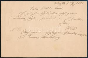 1897 Díjjegyes levelezőlap / PS-card