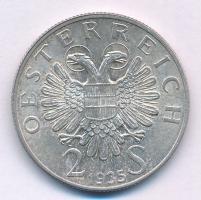Ausztria 1935. 2Sch Ag "Karl Lueger" T:AU,XF patina 
Austria 1935. 2 Schilling Ag "K...