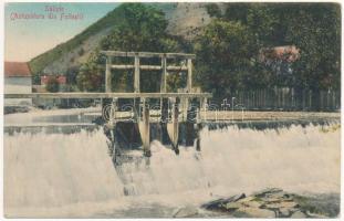 Szelistye, Salistea Sibiului, Saliste; Astupatura din Foltesti / gát. Nicolae N. Tintea kiadása / dam (EK)