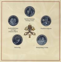 Szomália 2006. 1$ 5klf db "XVI.Benedek pápa" német nyelvű szettben T:BU