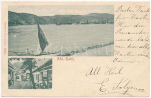 1898 (Vorläufer) Ada Kaleh, Török sziget Orsova alatt, bazár / Turkish island, bazaar shop (EK)