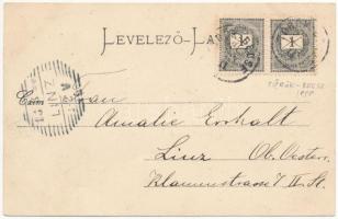 1898 (Vorläufer) Ada Kaleh, Török sziget Orsova alatt, bazár / Turkish island, bazaar shop (EK)