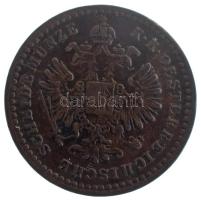 Ausztria 1866A 5/10kr Cu T:XF kis karc
Austria 1866A 5/10 Kreuzer Cu C:XF small scratch
Krause KM#...