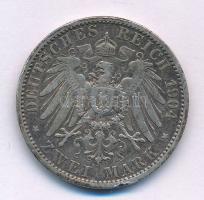 Német Birodalom / Poroszország 1904A 2M Ag "II. Vilmos" T:VF patina, ph.
German Empire / ...