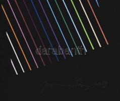 Jovánovics Tamás (1974-): Párhuzamos axonometria, 2019. Akril,, papír. Jelezve jobbra lent. J 1/1 sz...