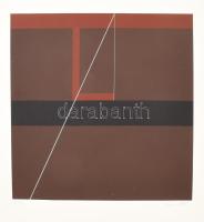 Konok Tamás (1930-2020): 6 db lapból álló mappa, 1991. Szitanyomat, papír, mindegyik jelzett és szám...