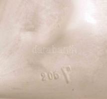 Royal Dux Manufaktúra, Elly Strobach-Königova iparművész (1908-2002): Női akt. Formába öntött finomf...