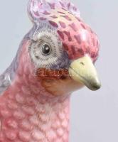 Wong Lee paradicsommadár. Jelzett, repesztett mázas, hibátlan, m: 14 cm