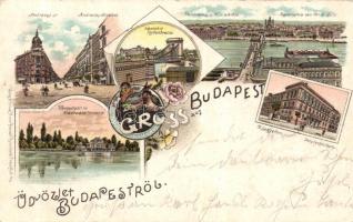 Budapest a Műegyetemmel litho (EB)