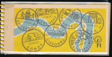 1969 11 db Dunakanyar bélyegfüzet (20.000)