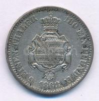 Német Államok / Szászország-Albertine 1863B 1/6 Tallér Ag "János" T:XF
German States / Sa...