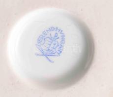 Herendi rothschild mintás körmös váza. Jelzett, kézzel festett, hibátlan, m: 10 cm