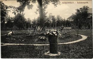 Keszthely, Balaton park. Mérei Ignác 1134-1916.