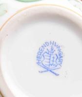 Herendi Zova mintás bonbonier, jelzett, hibátlan, d: 7,5 cm