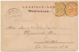 1902 Plaski, Plaskom; Szerb ortodox templom / Episkopalna crkva / Serbian Orthodox church (fl)