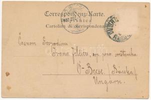 1902 Dubrovnik, Ragusa; Chiesa Greco Orientale / Ortodox templom / Orthodox church (Rb)